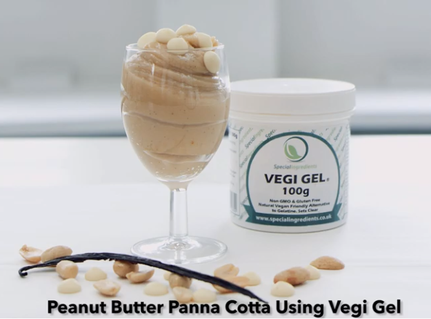 Panna Cotta med Peanut Butter