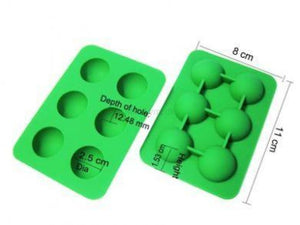 Lille fleksibel silikone form ( 25mm ) Cream supplies